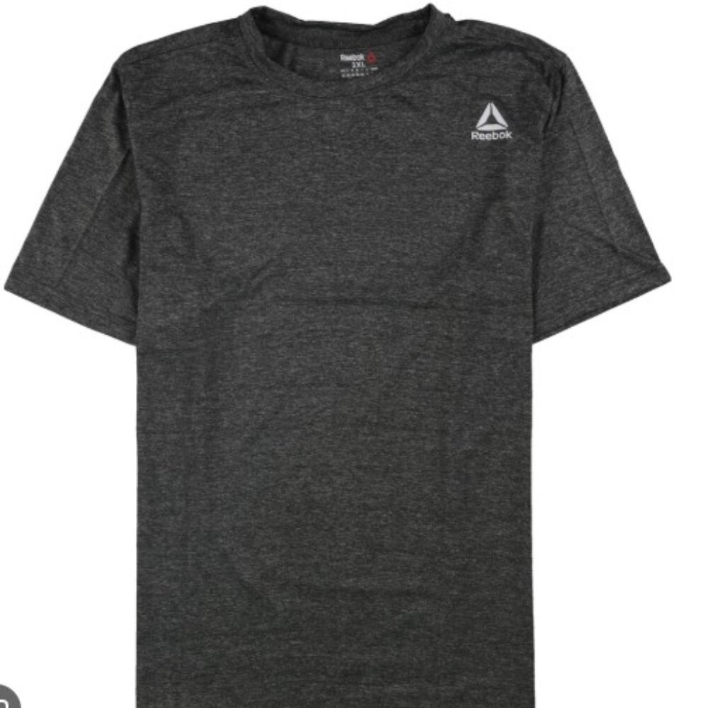 Men's Reebok Moisture Wicking Active Tee - 2XL - Black - New
